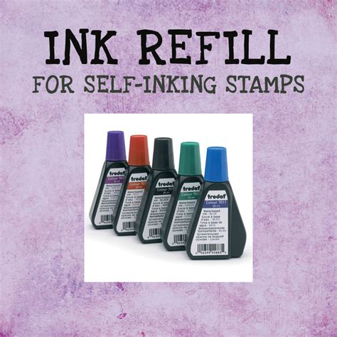 Ink Refill for Self-inking Stamps and Ink Pads | Etsy