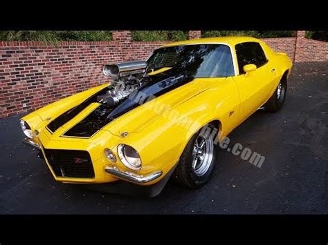 1970 Camaro Pro Street - for sale Old Town Automobile in Maryland - YouTube