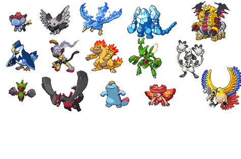 Custom Pokemon Sprites 3 by eabecerra on DeviantArt