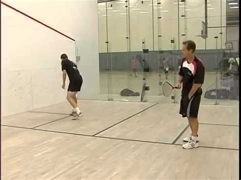 6 Squash Serve Returns Squash Serve Returns Down Wall Forehand - YouTube