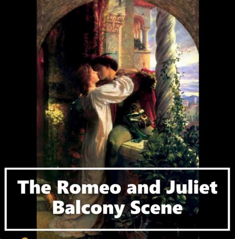 Speech Bubble Romeo and Juliet Romeo at the Balcony She Speaks Speak Again Bright Angel ...