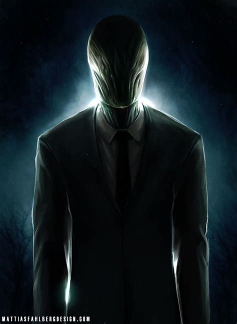 Slenderman - by Mattias Fahlberg | Slendie killa | Creepypasta, Creepypasta proxy, Best creepypasta