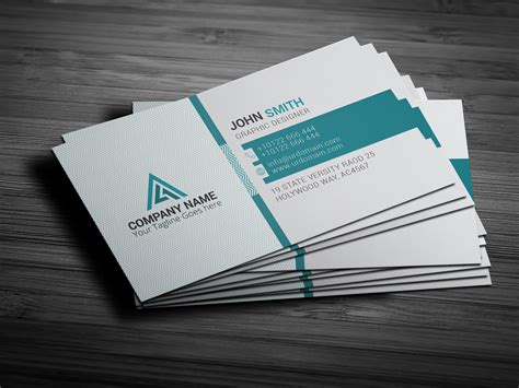 Free Psd Business Card Templates With Bleed - Printable Templates