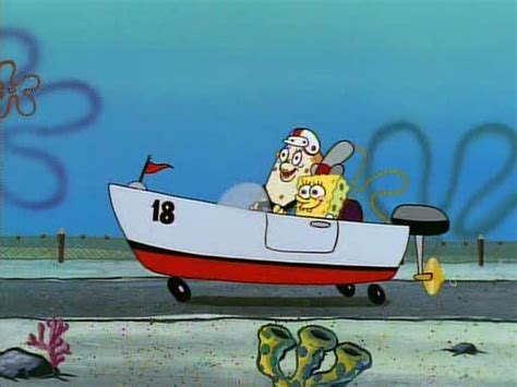 Spongebob Boat Mobile