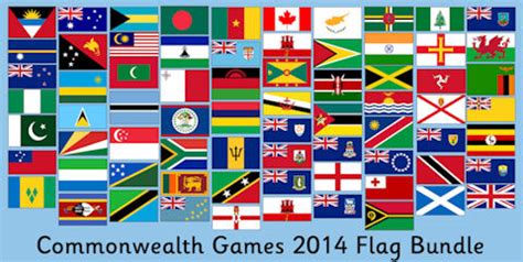 New Commonwealth Games 2014 Flags Bundle in the Shop!