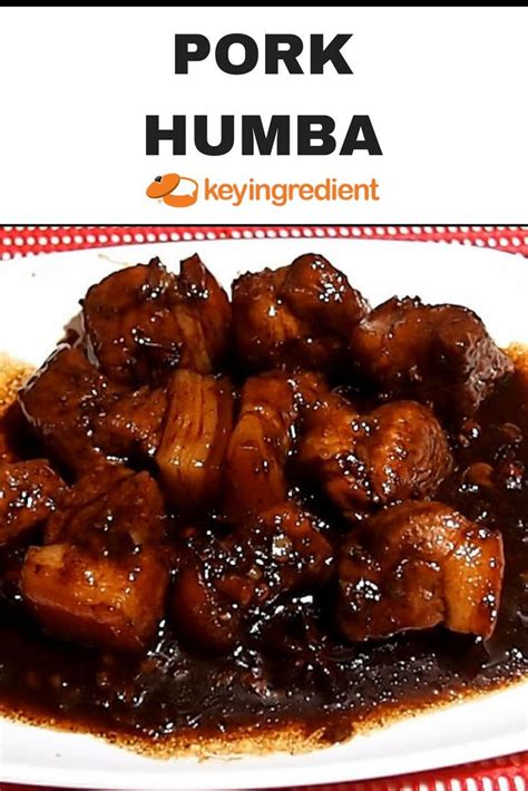 Delicious Soy-Glazed Pork Humba with Star Anise