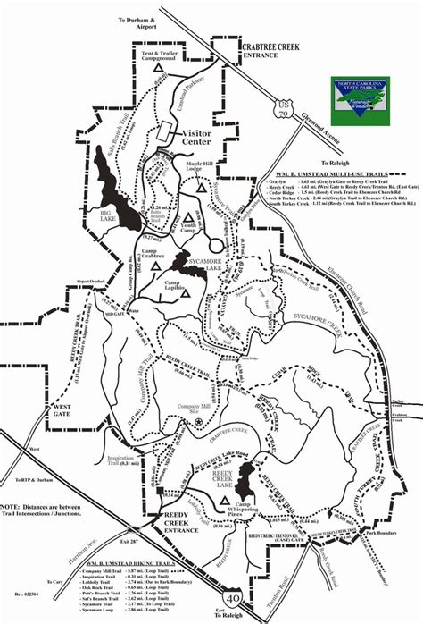 Umstead State Park Trail map | Active | Pinterest