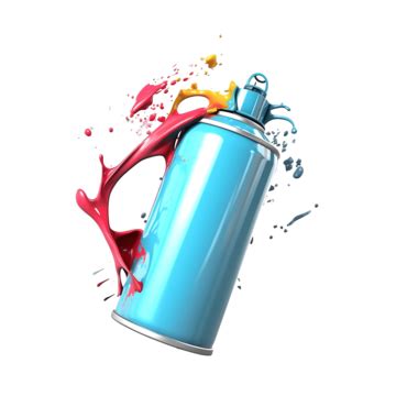 Spray Paint 3d Illustration, Spray Paint, Paint, Spray PNG Transparent Image and Clipart for ...