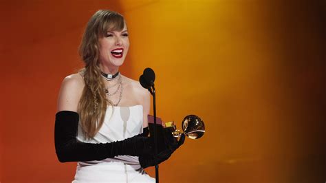 Taylor Swift Announced a New Album at the Grammy Awards—and It's Not 'Reputation TV' | Glamour UK