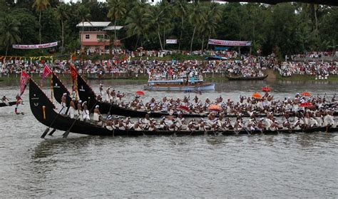 Snake Boat Race Festival in Kerala 2024- Vallamkali