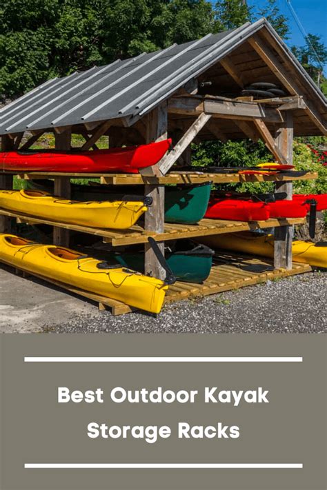 10 Best Outdoor Kayak Storage Racks - Kayak Help