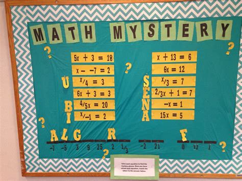 Math bulletin board made by Morgan V. General Secondary Methods | Math bulletin board, School ...