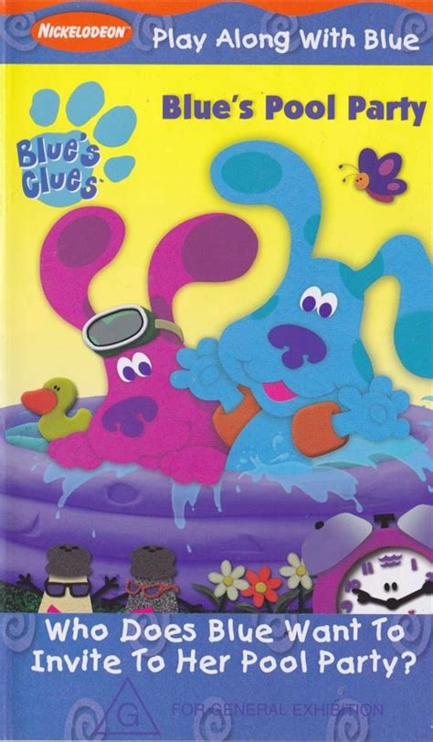 Blue's Pool Party (VHS) | Blue's Clues Wiki | Fandom