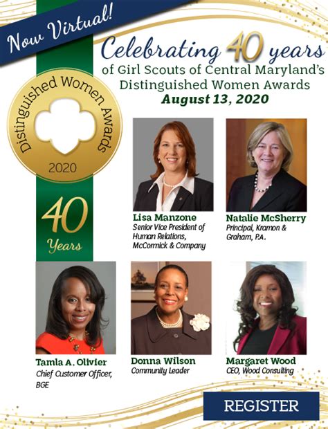 Girl Scouts of Central Maryland's Distinguished Women Awards | Events | I95 Business