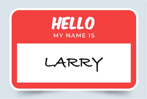 Larry Name Meaning: Origins and Significance