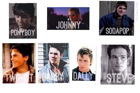 The Outsiders Greasers Names