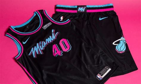 Miami Heat Reveals Fire New 'Miami Vice' Uniforms