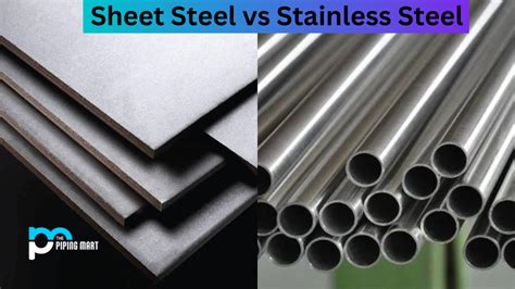 Sheet Steel vs Stainless Steel - What's the Difference