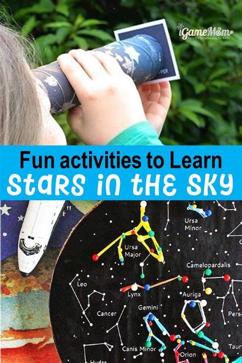 Fun Activities for Kids to Learn Stars and Constellations