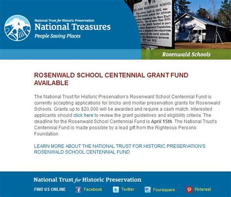 2013 Grants for Rosenwald Schools – Preservation in Mississippi