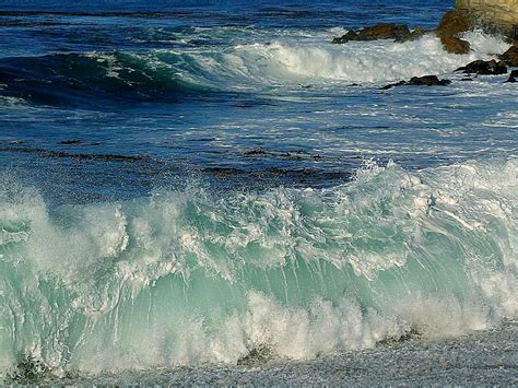 Free picture: waves, beaches, ocean, foam