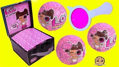 LOL Surprise Lil Baby Sisters !!! NEW Eye Spy Blind Bag Balls + Freebie ...