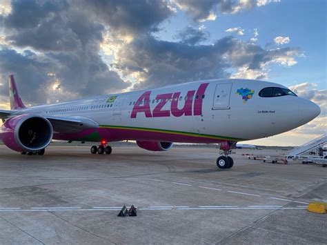 Azul Receives A New Airbus A330neo & It's Pink