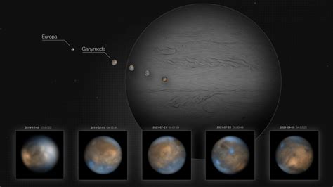 Jüpiter'in Uyduları Europa ve Ganymede'nin Yeryüzünden Çekilmiş En Net ...