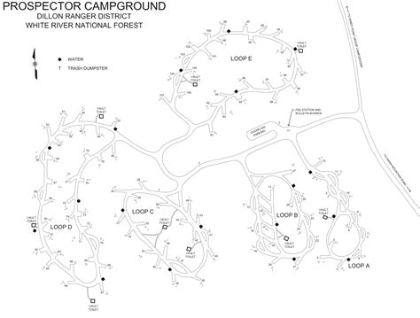 Dillon State Park Campground Map