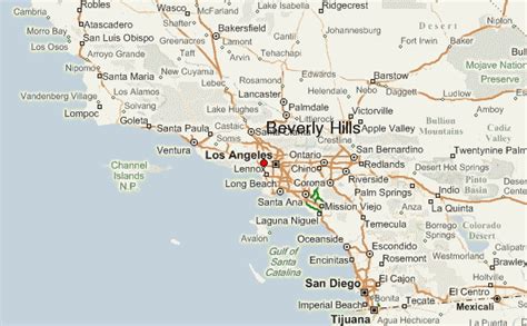 Beverly Hills Ca City Map