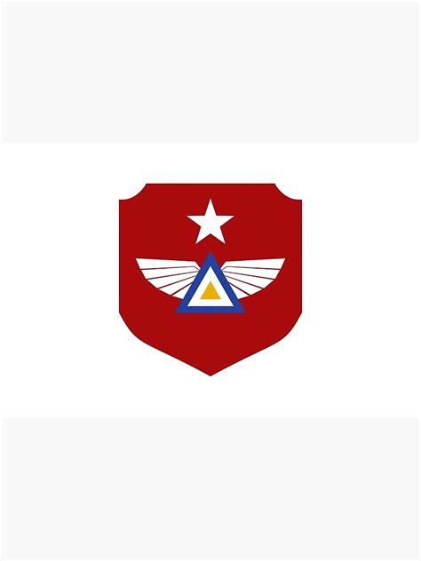 "Emblem of Myanmar Air Force" Zipper Pouch by abbeyz71 | Redbubble