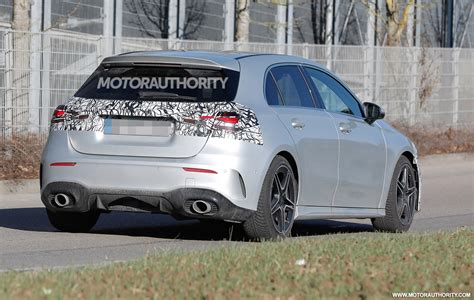 2023 Mercedes-Benz AMG A35 Hatchback spy shots: Mid-cycle update for ...