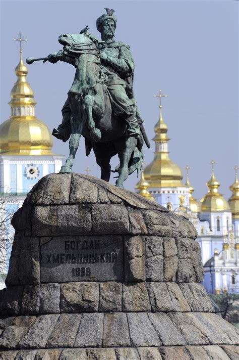 130th anniversary of opening of monument to Bohdan Khmelnytsky in Kyiv