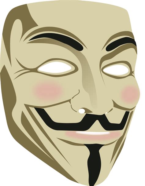 Free Clipart: Guy Fawkes mask (3d) | rones