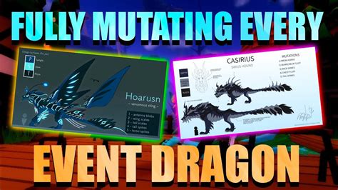 🧪 FULLY MUTATING EVERY DRAGON PART 2 🐉 | Roblox Dragon Adventures - YouTube