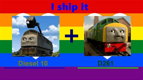 I Ship It - Diesel 10 x D261 by MillieFan92 on DeviantArt