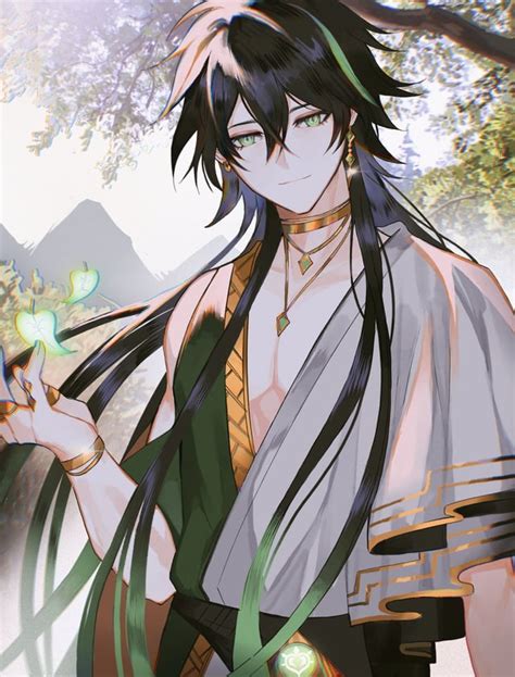 Su from Honkai as 'male' dendro archon. : GenshinGays