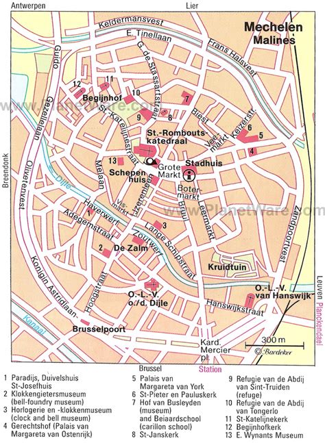 Mechelen Map - Belgium