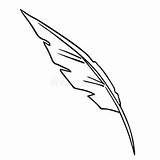 Quill Pen Coloring Page Stock Illustrations – 85  sketch template