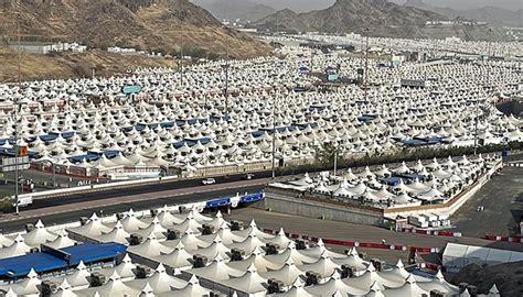 Pilgrims ascend Mt Arafat for climax of 'largest Hajj' in history