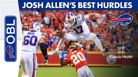 Breaking Down Josh Allen's Best Hurdle Plays