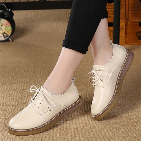 British Style Oxford Shoes for Women Ladies Shoes Flats 2019 Spring ...