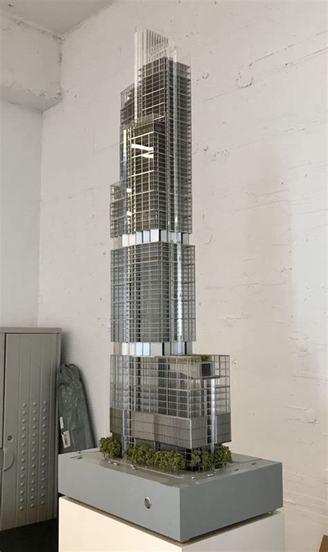 Models Give Glimpse of Possible Re-Design of Two World Trade Center in the Financial District ...