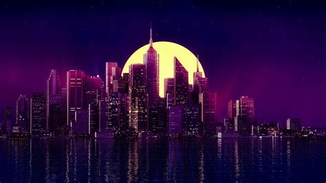 1920x1080 Resolution Neon New York City 1080P Laptop Full HD Wallpaper ...