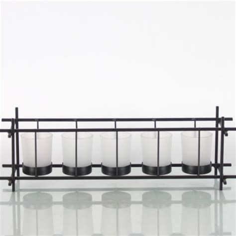 Tall Glass Candle Holders Centerpieces With Bronze Pillar – ZhaohaiChina