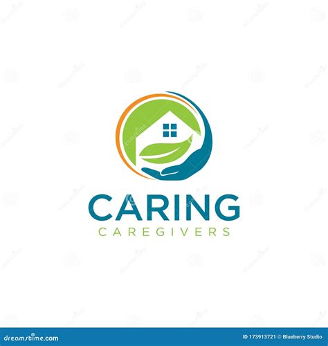 Caring Logo Design Vector Stock Illustration . we Care Logo . Caring Hands Logo Stock ...