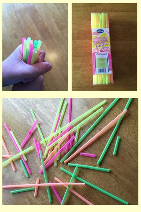 Pick Up Sticks with Straws ~ This simple make-it-yourself game ...