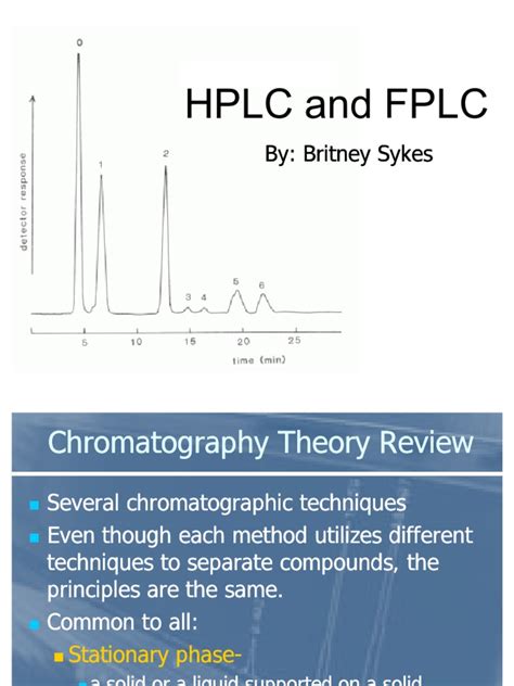 Hplc and Fplc_2 | High Performance Liquid Chromatography | Chromatography