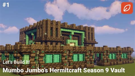 How to build Mumbo Jumbo's Hermitcraft Season 9 Vault - Full Build ...