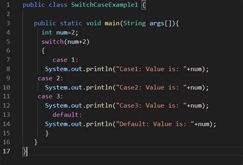 Switch Case statement in Java. Switch case statement is used when we ...